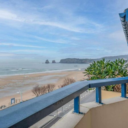 Appartement Rustique Face A La Mer A Hendaye Avec Balcon - Fr-1-2-294 エクステリア 写真