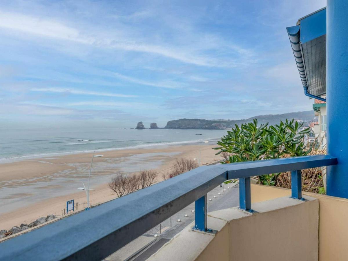 Appartement Rustique Face A La Mer A Hendaye Avec Balcon - Fr-1-2-294 エクステリア 写真